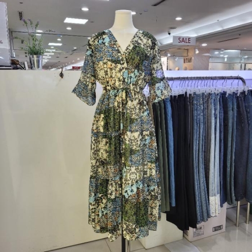 셀러허브 더스토아 DP01 초원 나염 원피스 T24tja315n008