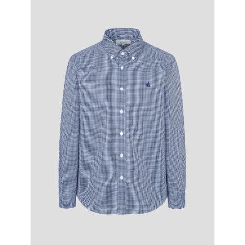 빈폴 AVE 시어서커 마이크로 깅엄 셔츠 블루 BC5364C19P BS