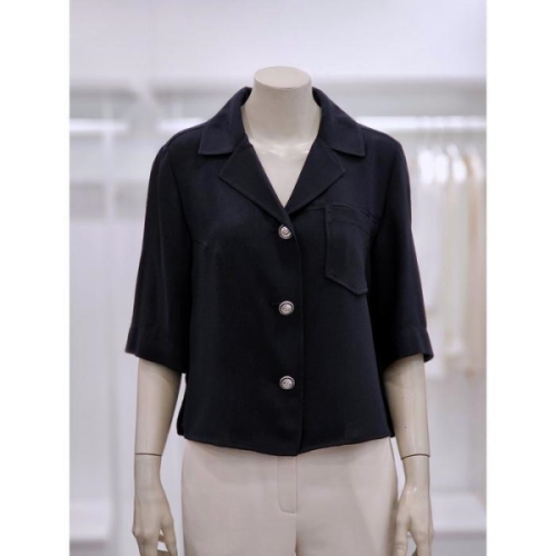 프렐린 세이브존02 5부소매 카라넥 숏 자켓 RJK252020 S31686969