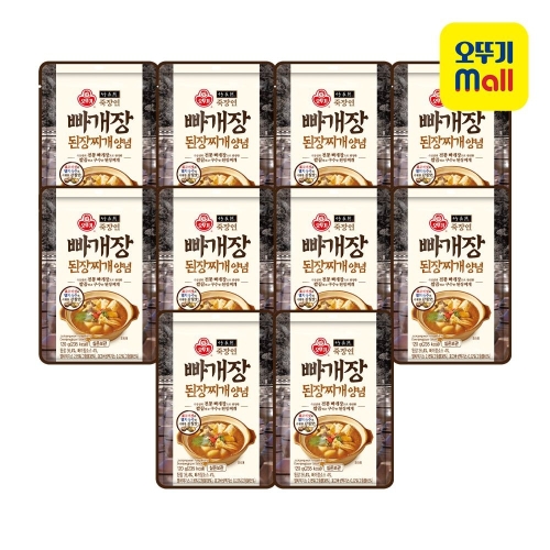 오뚜기 죽장연 빠개장 된장찌개양념 120g