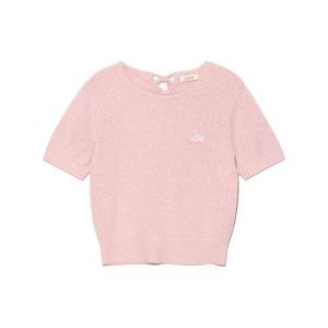 LEE 우먼 라운드 스트링 니트 핑크 LE2502KT67PI 409559 M