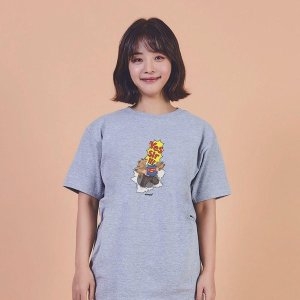 키밍 슈퍼맨 yes sir 여름오버핏 티 시밀러룩 W6DA667