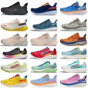 호카 남성 클리프톤 9 와이드 1127895-BBLC