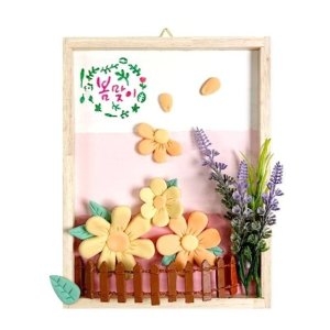 토단 원목 봄맞이 액자 만들기-1인 세트 WFH5S1E