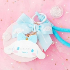 산리오 시나모롤 페이스 PU 키링_20476534