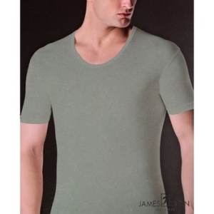 제임스딘 런닝 반팔 베이직 남성 무지 WFH6XIG