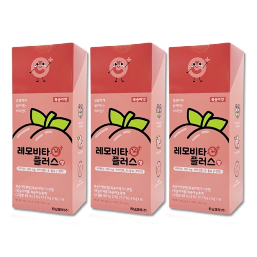 경남제약 레모비타플러스정 복숭아맛 120정