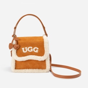 UGG 호주 OZWEAR OZB015 SHEARLING LOGO 핸드백