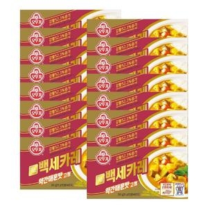 오뚜기  백세카레 약간매운맛 고형 200g