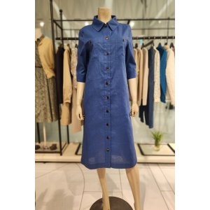 BCBG 린넨 원피스 B5M3G670