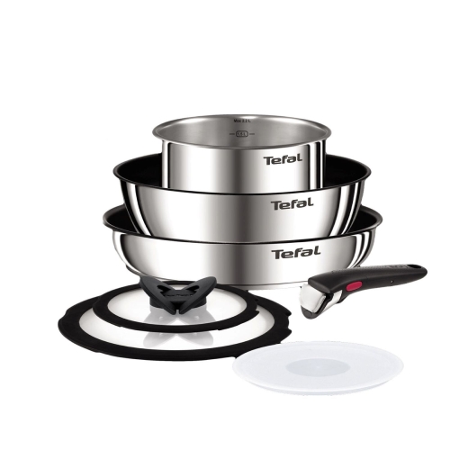 테팔  매직핸즈 뉴이모션 7종 (팬28+궁중26+냄비18+유리뚜껑18,26+플라스틱뚜껑18+분리형손잡이)