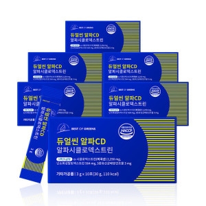베스트오브그린 듀얼씬 알파CD 알파시클로덱스트린 3g 30포