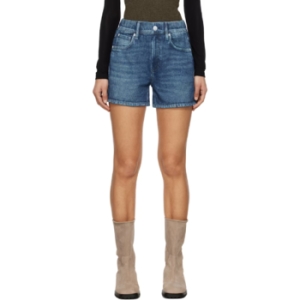 랙앤본 블루 미라마 테리 워킹 쇼츠 WCW24P40018201 T