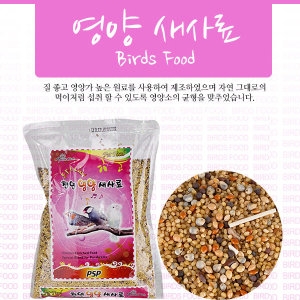 PSP  천연영양새모이 600g  어린햄스터먹이