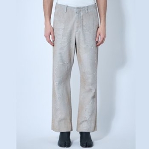 디젤 D Boix Fsg1 료 텍스처 디스트레스트 팬츠 화이트 A18197 007AU 9DU