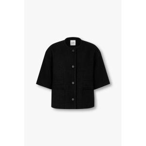 스튜디오톰보이 여성 트위드 반팔자켓 9175212982