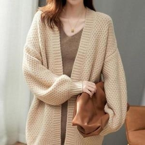 셀러허브 예쁜 봄아우터 가디건 노버튼 데일리 3ezO1 S30227790