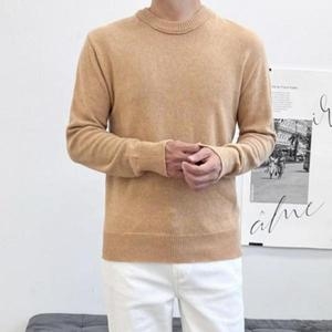 셀러허브 긴팔 라운드 겨울 니트티 데일리 남성 남자 가을 3el5z S30158015