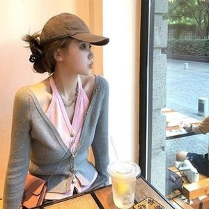 셀러허브 레이어드 니트 봄코트 가디건 완성 봄점퍼 3ezTT S30228548