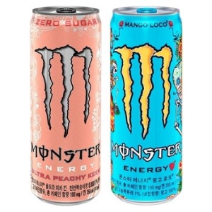 코카콜라음료 몬스터 에너지 피치 킨 + 망고 로코 355ml