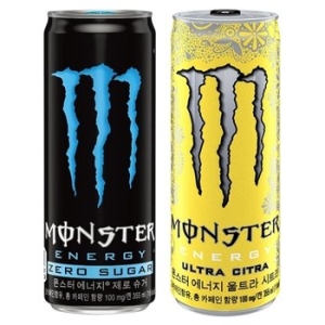 코카콜라음료 몬스터 에너지 제로 슈거 + 시트라 355ml
