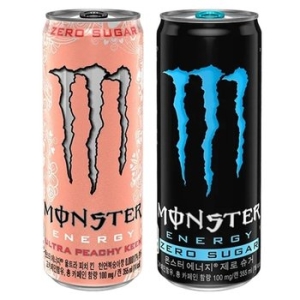코카콜라음료 몬스터 에너지 제로 슈거 + 피치 킨 355ml