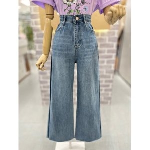 레코브 라인워싱 와이드 데님팬츠 LC61E5DP520X