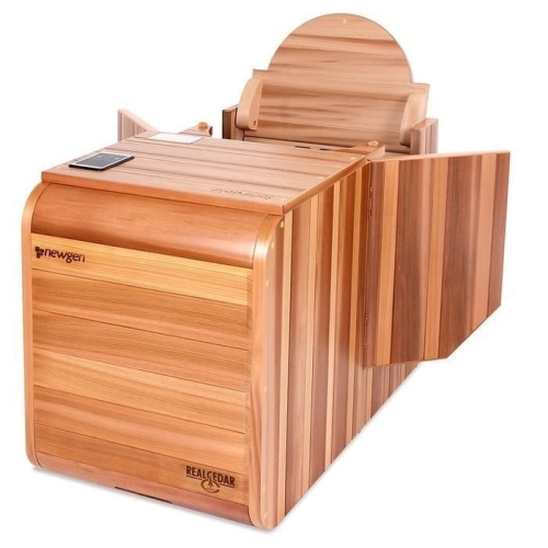 뉴젠사우나 솔리드 골드 반신욕기