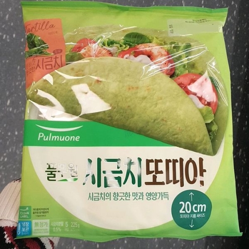 풀무원  시금치 또띠아 225g