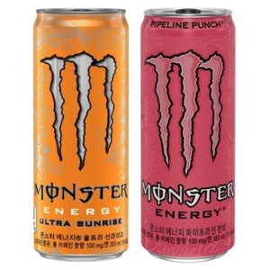 코카콜라음료 몬스터 에너지 선라이즈 + 파이프라인 펀치 355ml