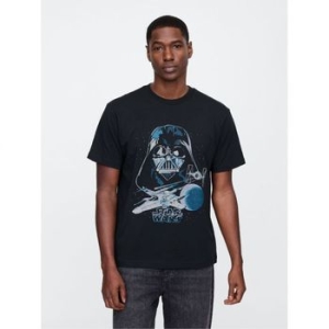 GAP 스타워즈 에브리데이 소프트 릴렉스드 그래픽 티셔츠 블랙 문리스 나이트 10390886