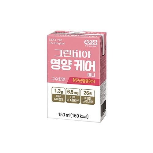 정식품 그린비아 영양케어 구수한맛 미니 150ml