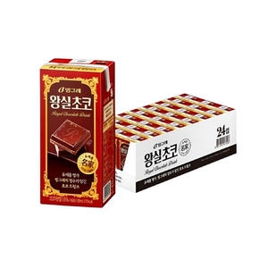 빙그레 왕실초코우유 190ml