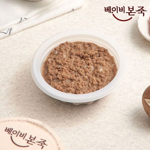 베이비본죽 토핑 볶은한우 플러스 120g