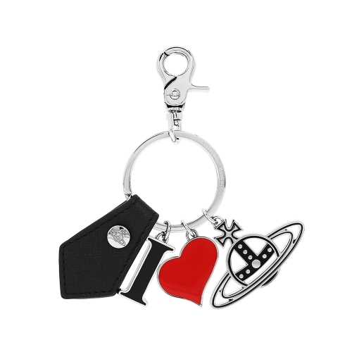 비비안웨스트우드 여성 I LOVE ORB 사피아노 키링_8203011EU S0021 N401