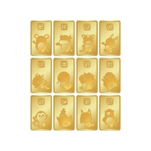 대한민국금거래소  12지신 골드바 1g