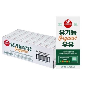 서울우유 유기농우유 200ml