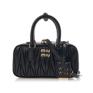 미우미우 아르카디 마테라쎄 나파 가죽 미니백_5BP088 N88 F0002