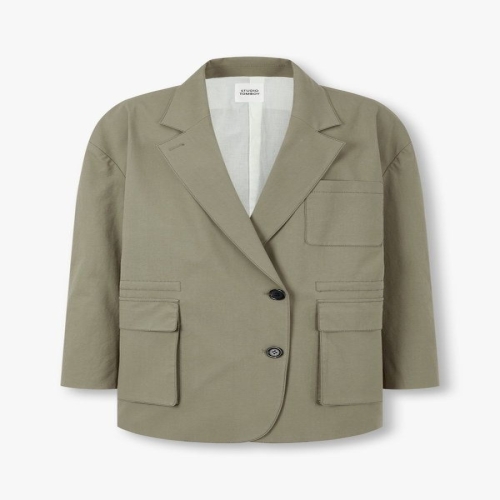 스튜디오톰보이 여성 맥시오버핏 빅포켓 자켓 9105112554