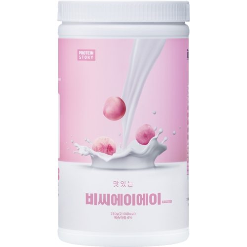 프로틴스토리 맛있는 BCAA 쥬시복숭아 750g