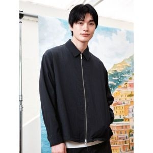 탑텐 남성 크링클 트러커 재킷_MSF2KG1011