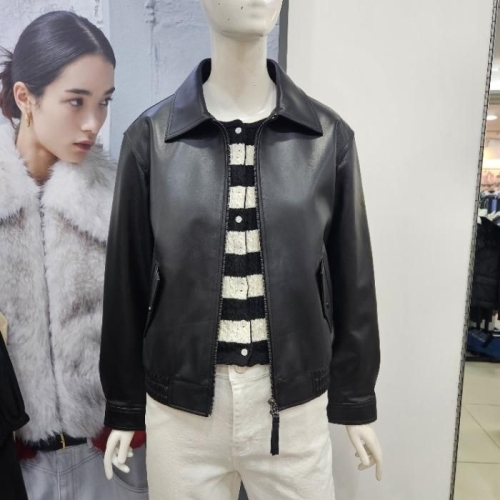 Ab.f.z DP01 리얼양가죽집업베이직재킷 AFZ5FFL4