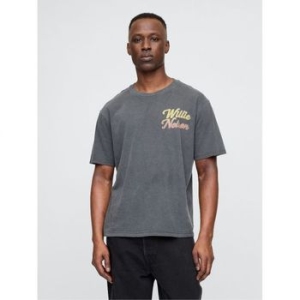 GAP Willie Nelson 그래픽 티셔츠 문리스 나이트 10398136