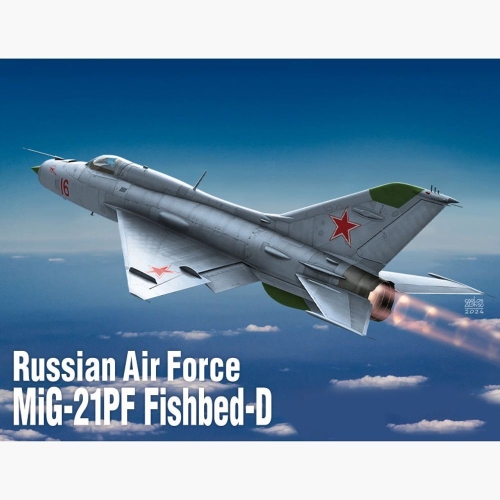 아카데미과학  1/48 러시아공군 MiG-21PF 피쉬베드-D