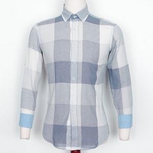 데일리룩 캐주얼 체크 롤업 긴팔셔츠 여름 얇은남방 WFH8XBB