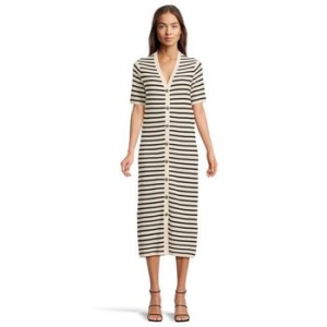 바버 우먼 Isla Knitted 미디 드레스 멀티 스트라이프 260302