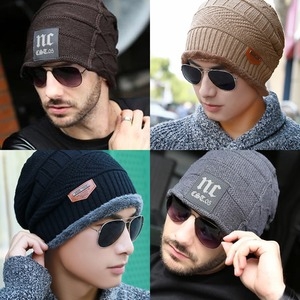 포스아트 남성 스타일 털모자