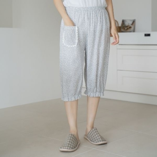 마담4060 엄마옷 안개꽃인견홈웨어팬츠-QHW2503003