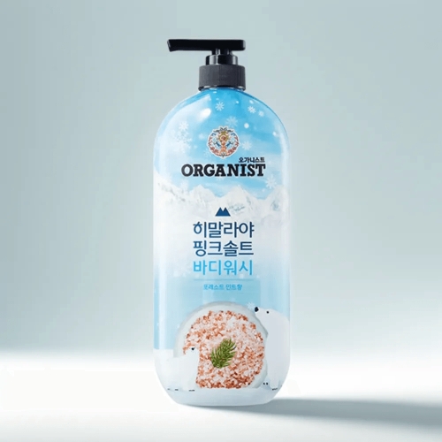 오가니스트 히말라야 핑크솔트 쿨링 바디워시 900ml