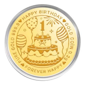 골드앤  돌잔치 코인 0.2g